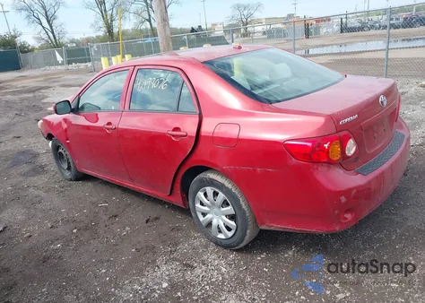 2010 Toyota Corolla Le из США, поврежденный, VIN JTDBU4EE6A9117555